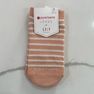 Pure Barre Sticky Socks - Peachy Coral